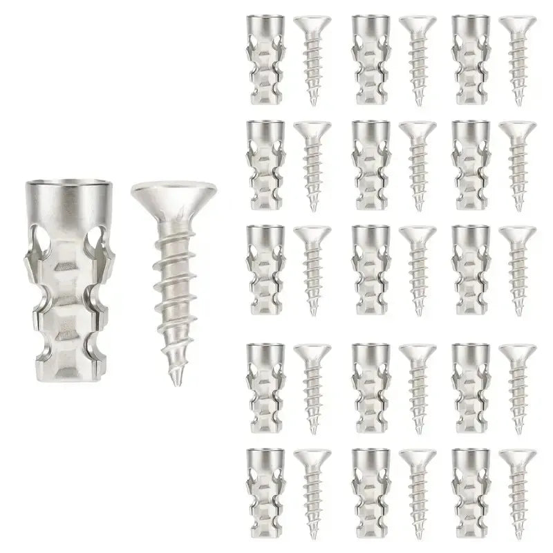 High Strength Hinge Repair Screws | 6×14mm Door Hinge Thread Repair Screws Kit