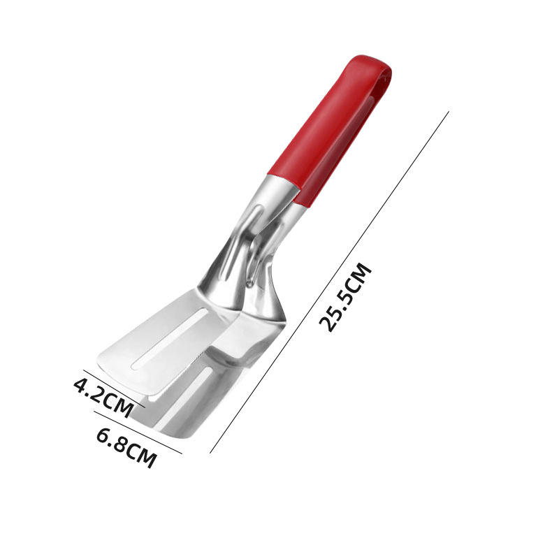 🔥Stainless Steel Kitchen Tongs, 3-in-1 BBQ Grill Tongs with Flipper & Turner, Multipurpose Cooking Tool for Steak Fish Meat