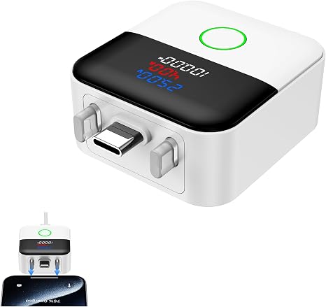 140W Type-C Physical-Disconnect Battery Power Bank - Chargeable Mobile Protection Device with Auto-Eject
