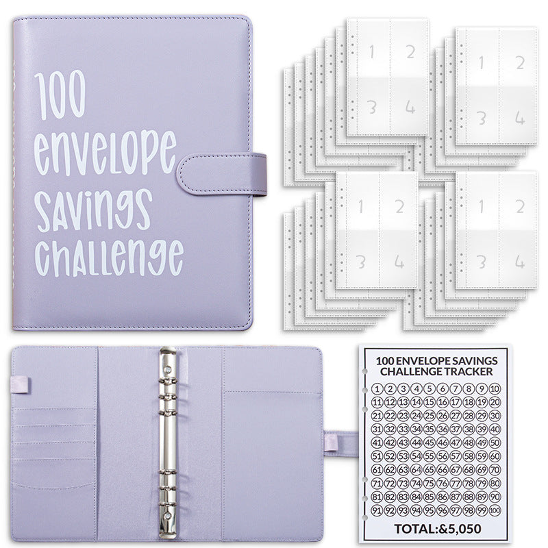 $5,050 Savings Challenge Binder