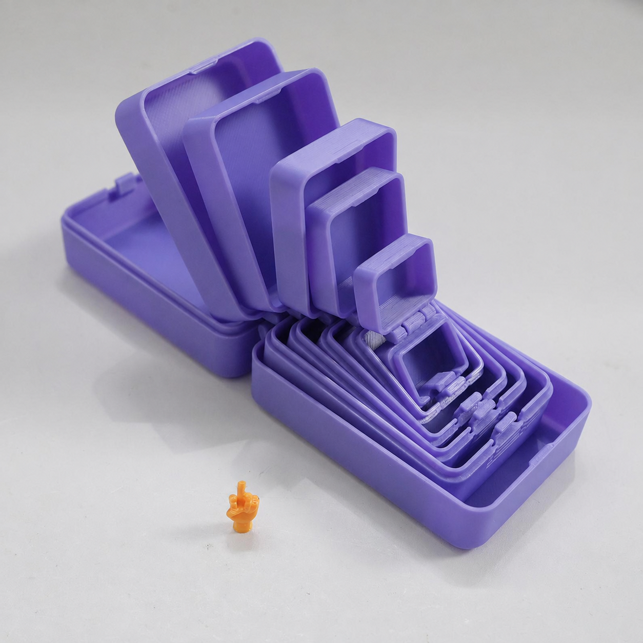 Multi-Layer Nesting Surprise Gift Box, 3D Printed Boxes Inside Boxes