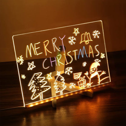 🖌Fashion Hot Sale 49% OFF -  LED Note Board with Colored Pens