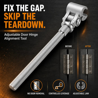 Adjustable Door Hinge Alignment Tool – No-Removal Gap & Sagging Door Adjuster