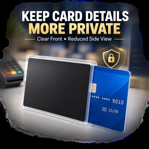 Side-View Privacy Card Sleeve - Protect your personal privacy
