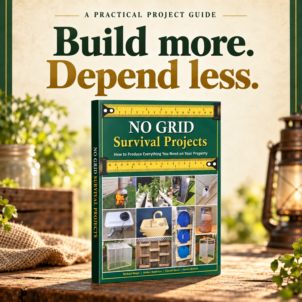 NO GRID Survival Projects book editorial hero