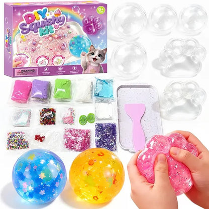 2026 Hot Sale🐾 Kawaii DIY Cat Paw Kit – Super Soft Squishy Craft for Creative & Sensory Fun