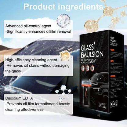 💦 Handheld Glass Oil Film Remover for Windshields and Windows 🚗