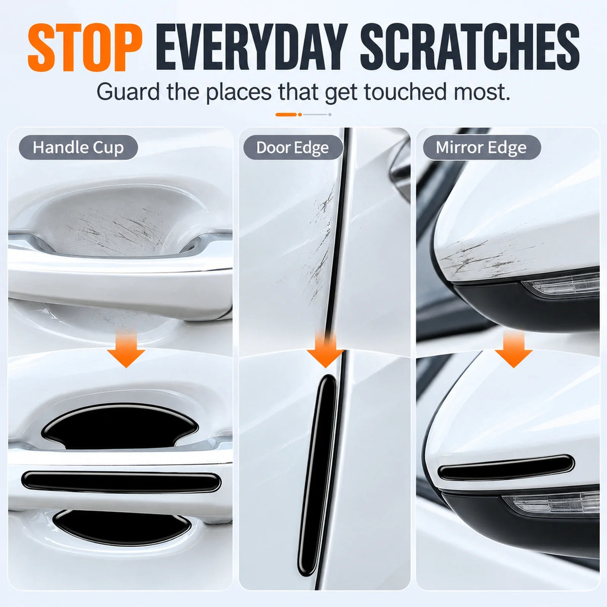 Invisible Car Door Scratch Protectors