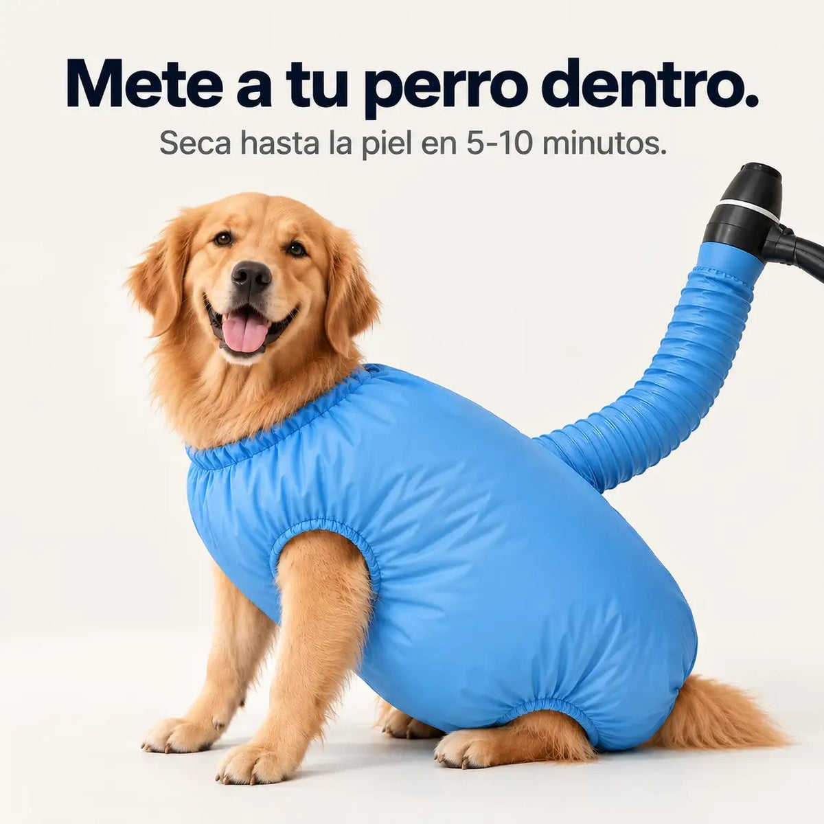 🐶 Quick-Drying Pet Drying Bag – Connects to Any Hair Dryer for a Faster, Cleaner & More Comfortable Drying Routine