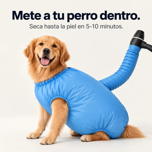 🐶 Quick-Drying Pet Drying Bag – Connects to Any Hair Dryer for a Faster, Cleaner & More Comfortable Drying Routine