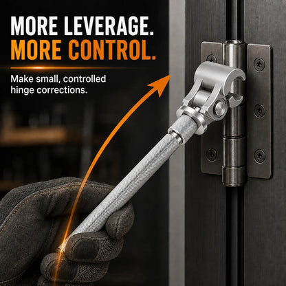 Adjustable Door Hinge Alignment Tool – No-Removal Gap & Sagging Door Adjuster