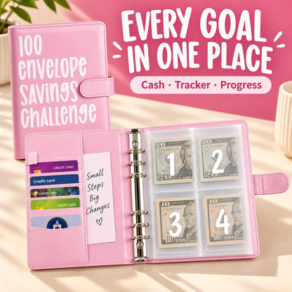 $5,050 Savings Challenge Binder