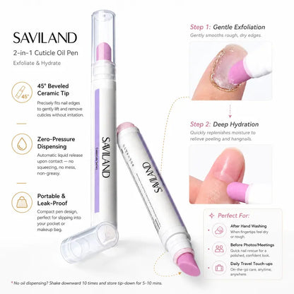 2-in-1 Cuticle Remover Pen
