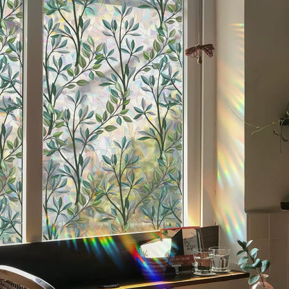 🌸 Floral Static Cling Window Sticker