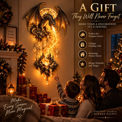 🔥Last Day 49% OFF -🐉 Dragonfire Guardian™ Wall Sconce – A Legendary Flame Awakens On Your Wall 🔥
