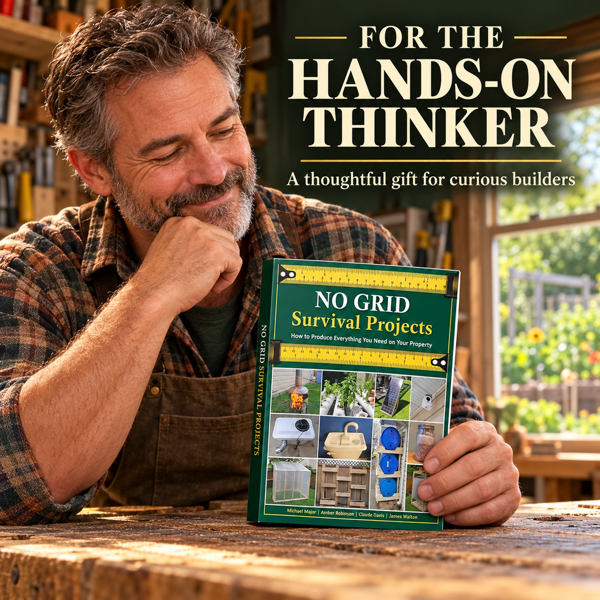 Physical book as a gift for hands-on builders