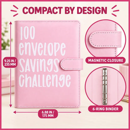 $5,050 Savings Challenge Binder
