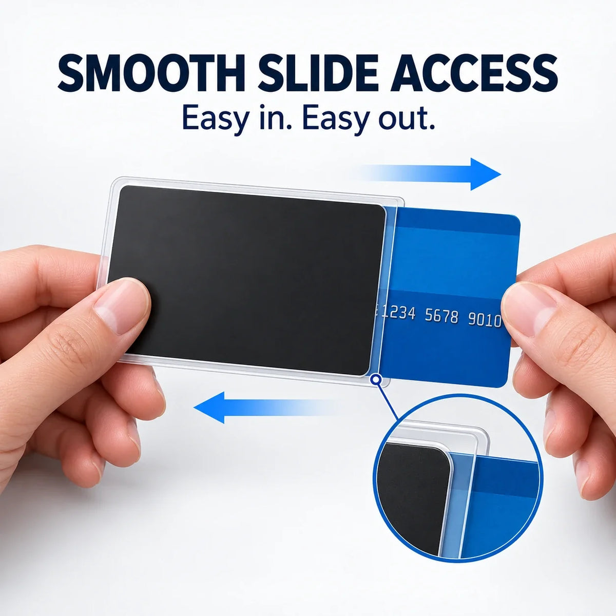 Side-View Privacy Card Sleeve - Protect your personal privacy