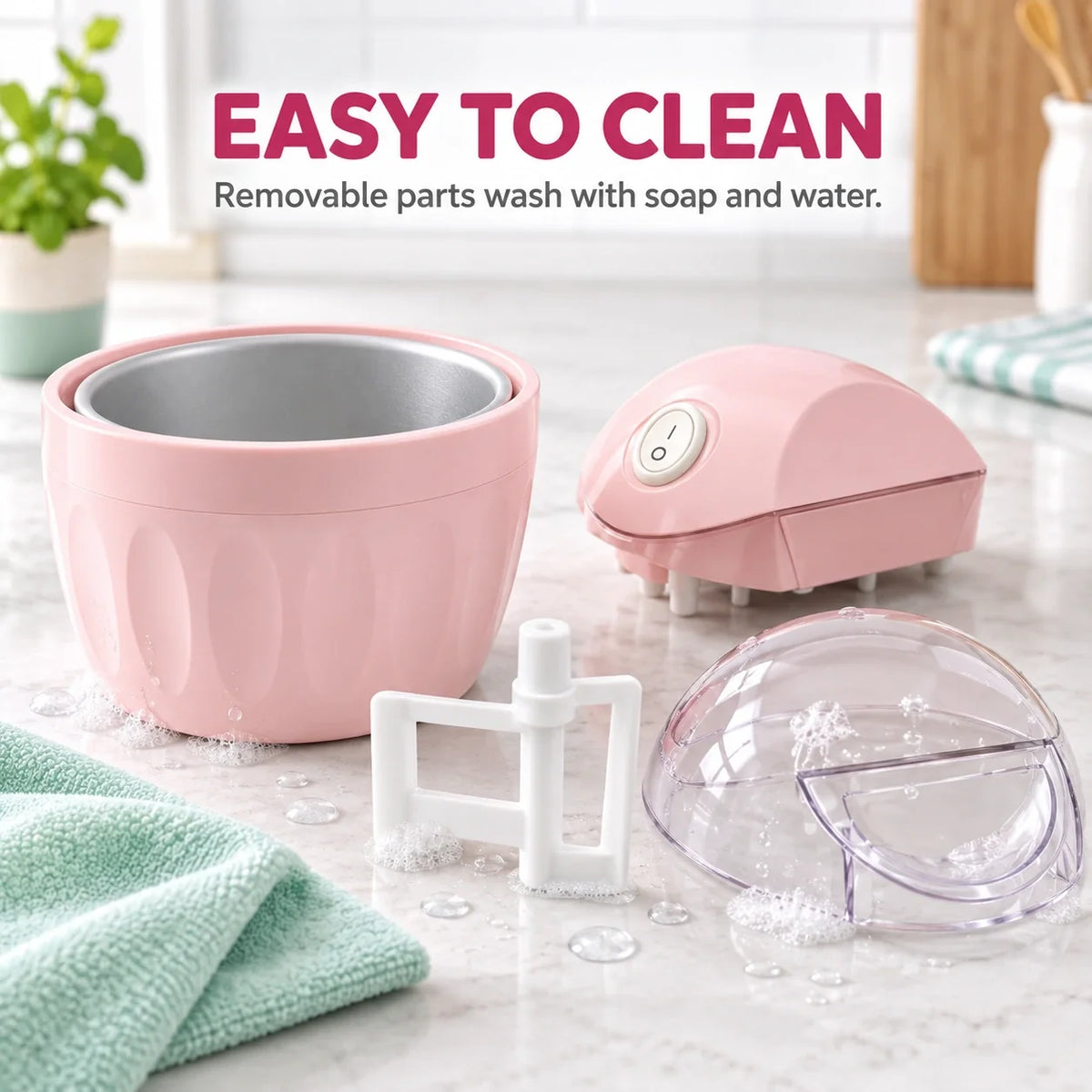 Ice Cream Maker - Turn everyday ingredients into rich, creamy homemade ice cream