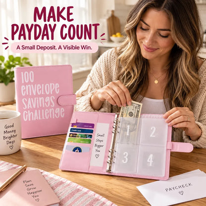 $5,050 Savings Challenge Binder