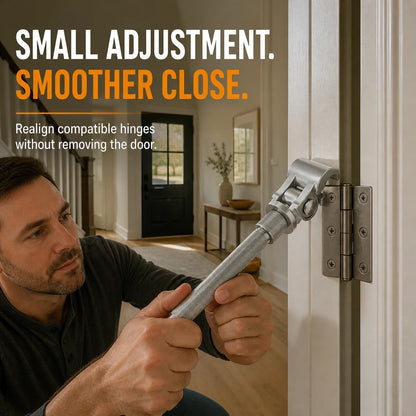 Adjustable Door Hinge Alignment Tool – No-Removal Gap & Sagging Door Adjuster