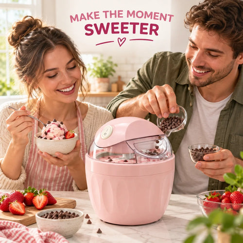 Ice Cream Maker - Turn everyday ingredients into rich, creamy homemade ice cream