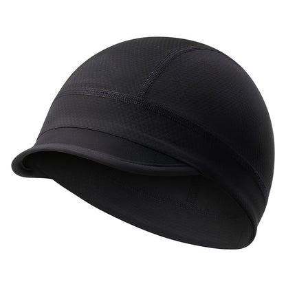 Quick-Dry Breathable Helmet Liner Sun Visor Skull Cycling Cap