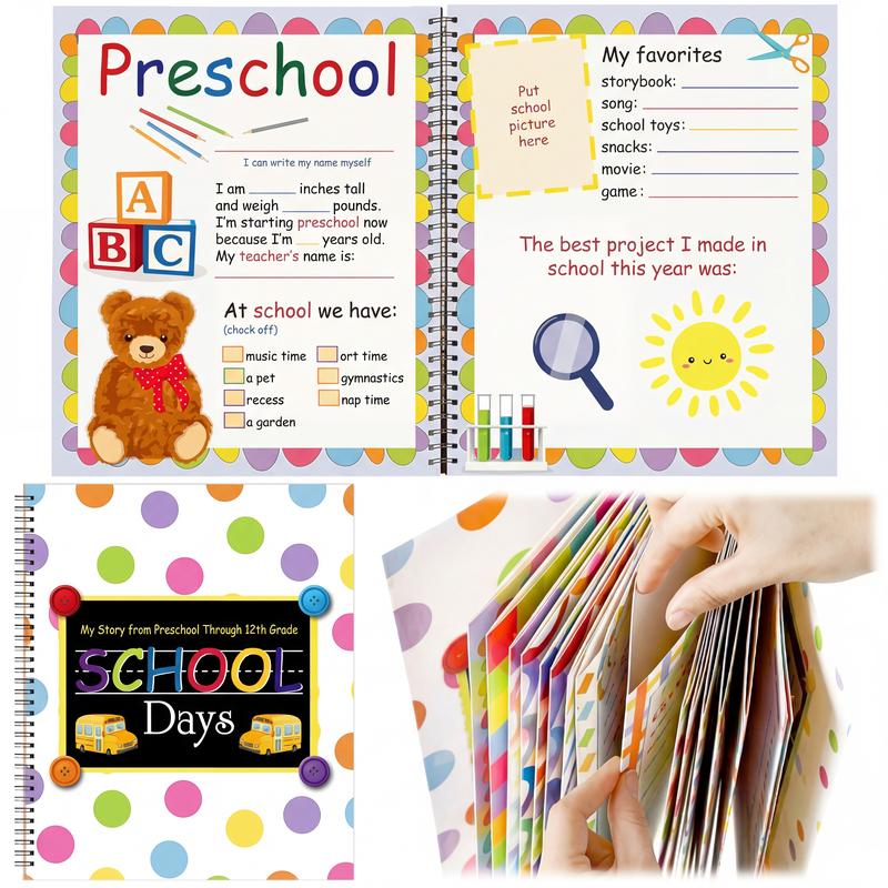 📚 All-Grade School Memory Album | Record Every Kid’s School Milestones🎓
