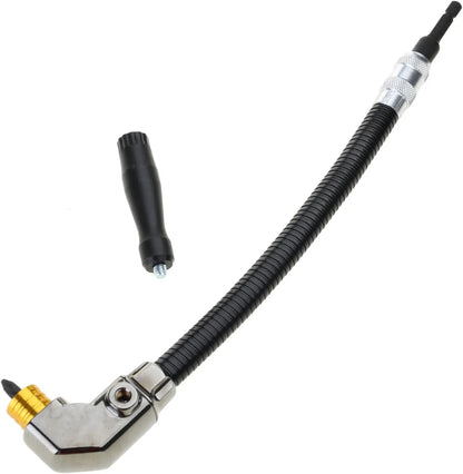 🔧 Flexible 90‑Degree Right‑Angle Drill Attachment with Long Flexible Shaft