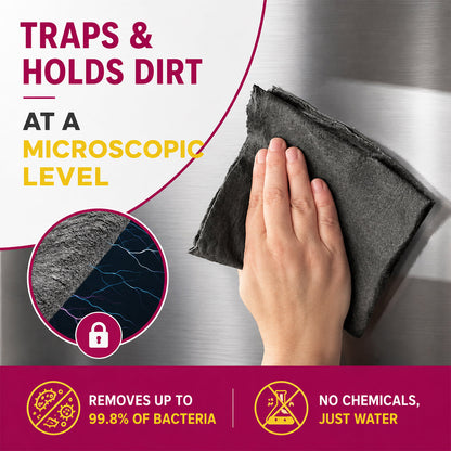 Magic Microfiber Cleaning Cloth (5-Pack)🔥