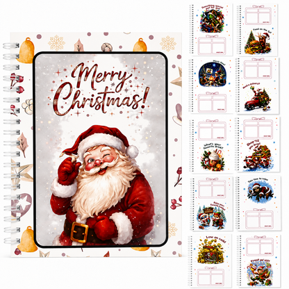 🎄Personalized Christmas Cash Holder Book – Creative Holiday Scavenger Hunt Gift 🎅