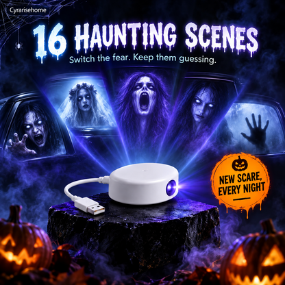 Halloween Ghost Window Projector – Spooky Effects for Home & Car