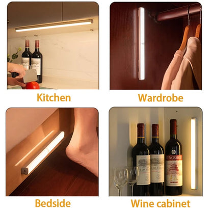 💡Punch-free Smart Sensor Magnetic Rechargeable LED Lights✈Fast Worldwide Shipping