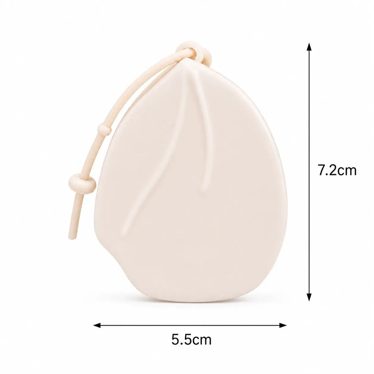 Cute Peach-Shaped Portable Soap Sheet Holder, Double-Layer Travel Soap Case ✅