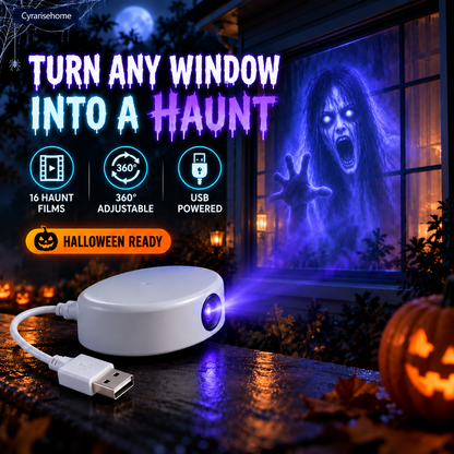Halloween Ghost Window Projector – Spooky Effects for Home & Car