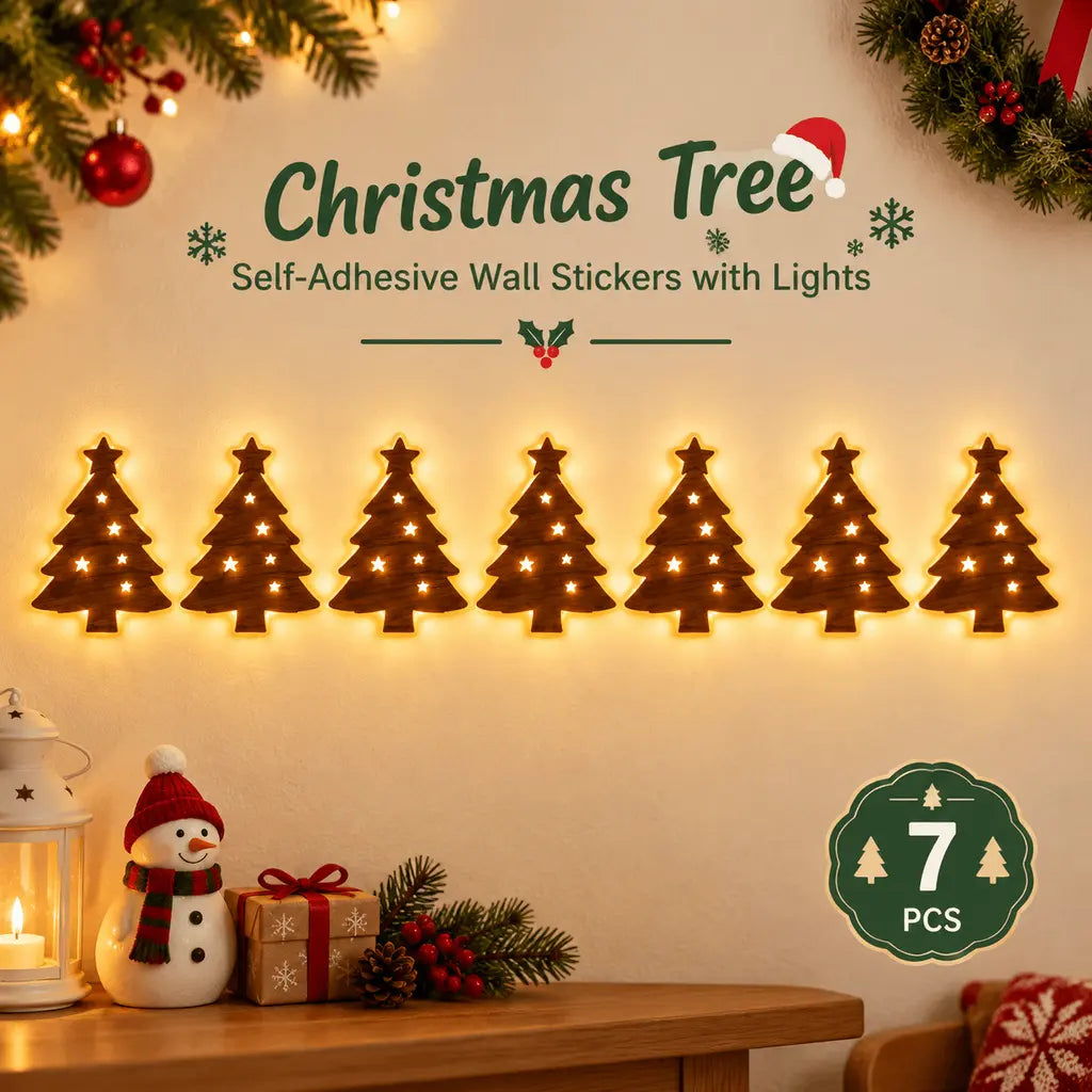 Hot sales🔥LED Santa & Reindeer Christmas Wall Decor