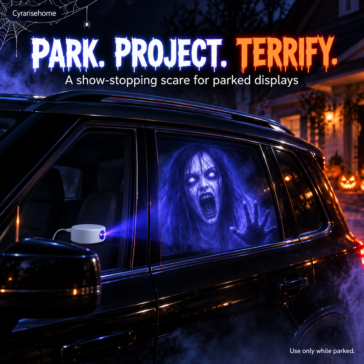 Halloween Ghost Window Projector – Spooky Effects for Home & Car