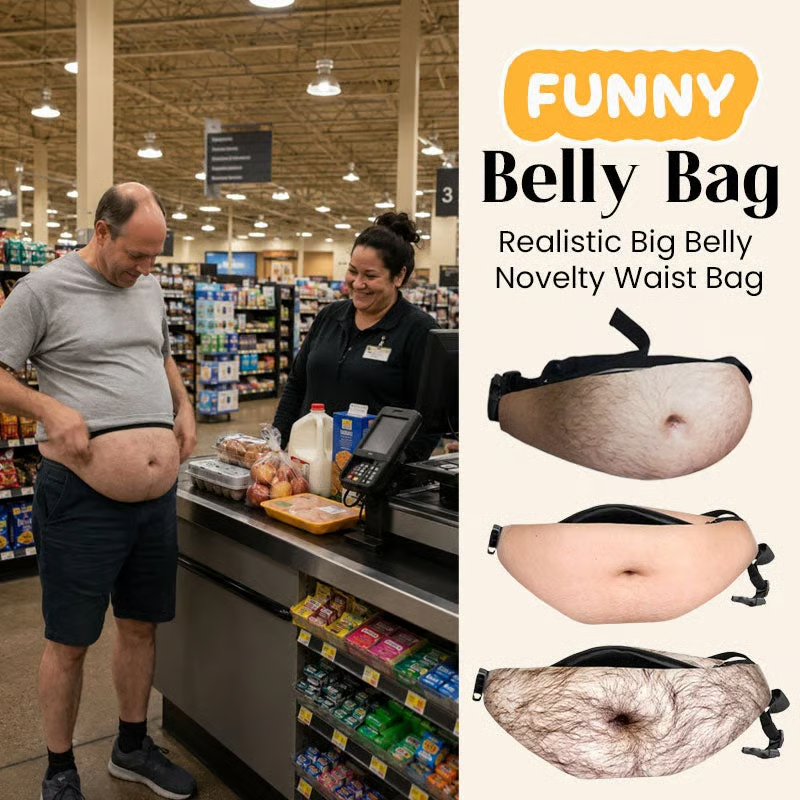 ⏳ Last day 50% OFF –👜Big Belly Fanny Pack