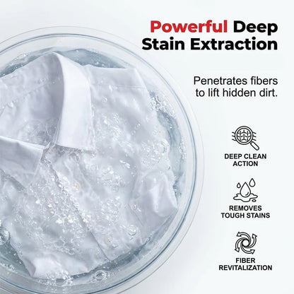 🔥💥 Deep Cleaning Laundry Whitening Sheets ✨🧺 Powerful Stain Remover Brightening Fabric Laundry Cleaning Sheets
