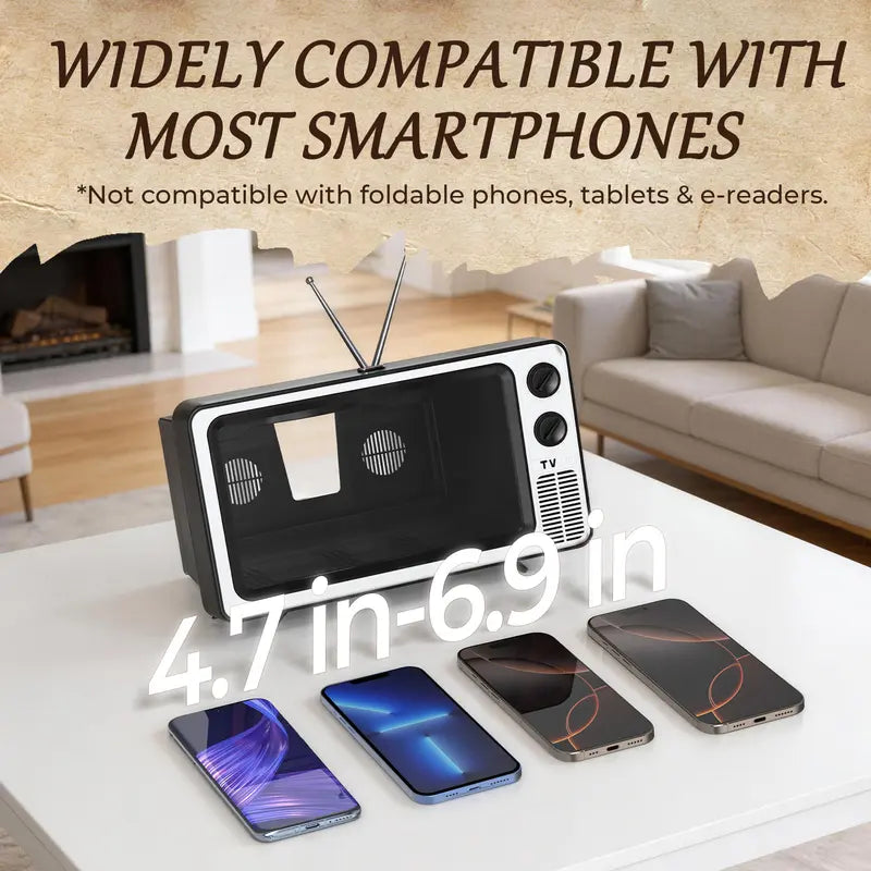 📺 Retro TV Phone Screen Magnifier | Turn Your Phone Into A Tiny TV✨