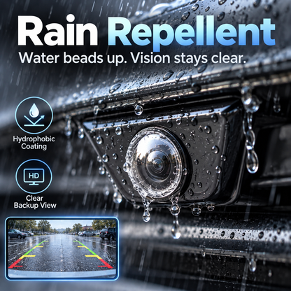 🚘Anti-Rain & Scratch Car Camera Film (4-Pack) 💧