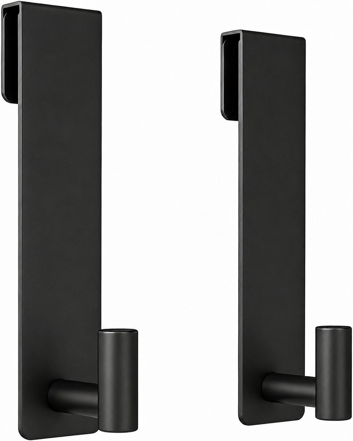 Shower Door Hooks Fit 3/8' (10mm) Glass Door, 2 Pack