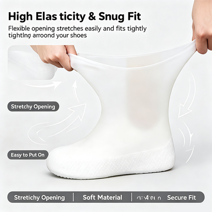 Waterproof Anti-slip Thickened Wear-resistant Stretchy Shoe Covers👟