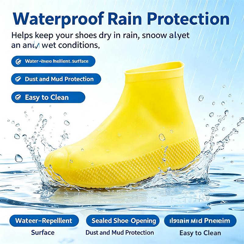 Waterproof Anti-slip Thickened Wear-resistant Stretchy Shoe Covers👟