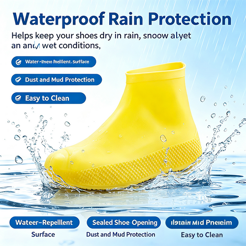 Waterproof Anti-slip Thickened Wear-resistant Stretchy Shoe Covers👟