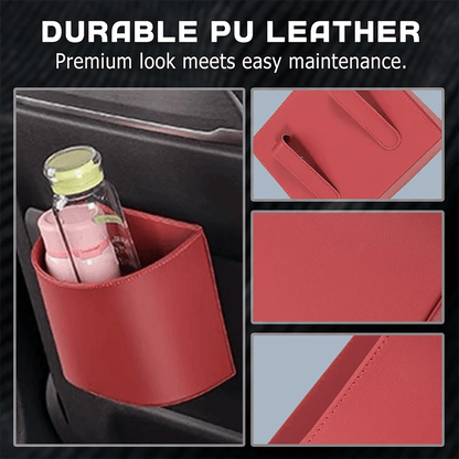 🥳 49% OFF! 🚗Multi‑Purpose Car Side Storage Bin, For Cups Umbrellas & Garbage
