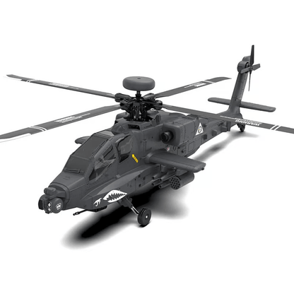 💯YU XIANG F11-S AH64 Apache RC Helicopter 1/32 2.4G 6CH RTF GPS Smart Version