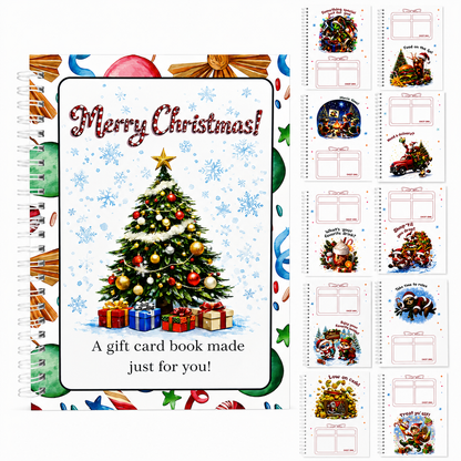 🎄Personalized Christmas Cash Holder Book – Creative Holiday Scavenger Hunt Gift 🎅