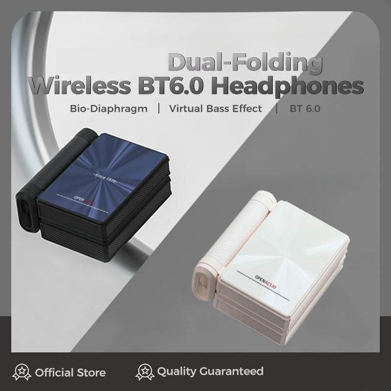 🔥Monster Ear Buds  - Headphones Bluetooth with Dual-Fold Design