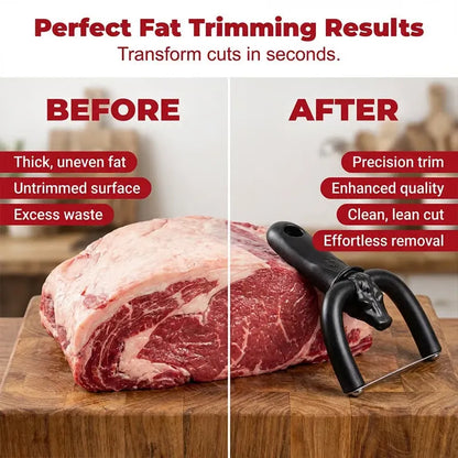 Beef & Pork Slicer-Handheld Meat Fat Trimming Knife